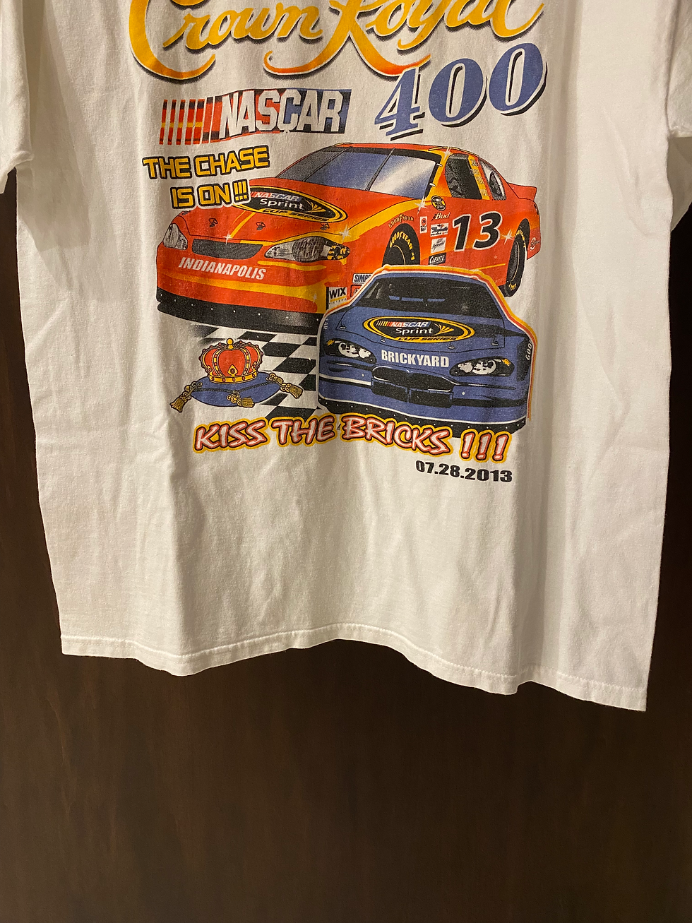 Miniatura: Vintage Ultra Rare 90s Nascar 400 Cotton T-Shirt 