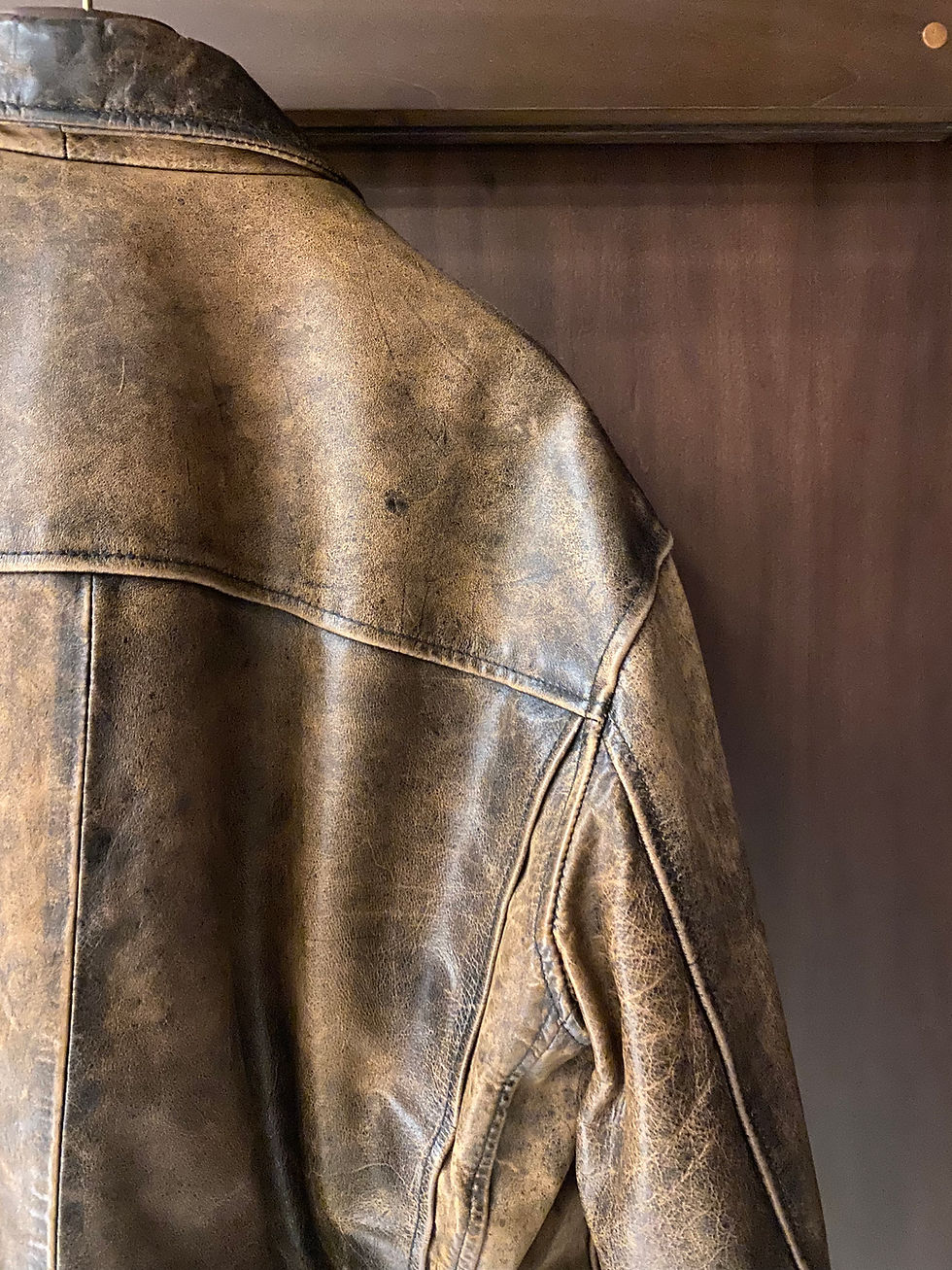 Miniatura: Vintage ultra rare 90s Leather Jacket 