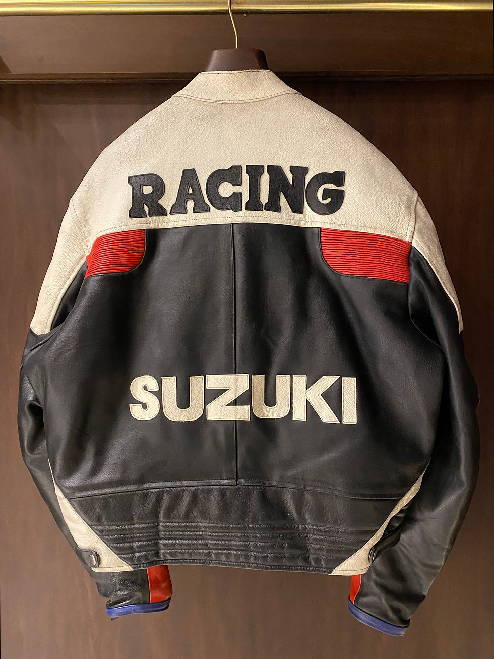 Miniatura: Vintage Ultra Rare 90s Suzuki Racing Leather Jacket 