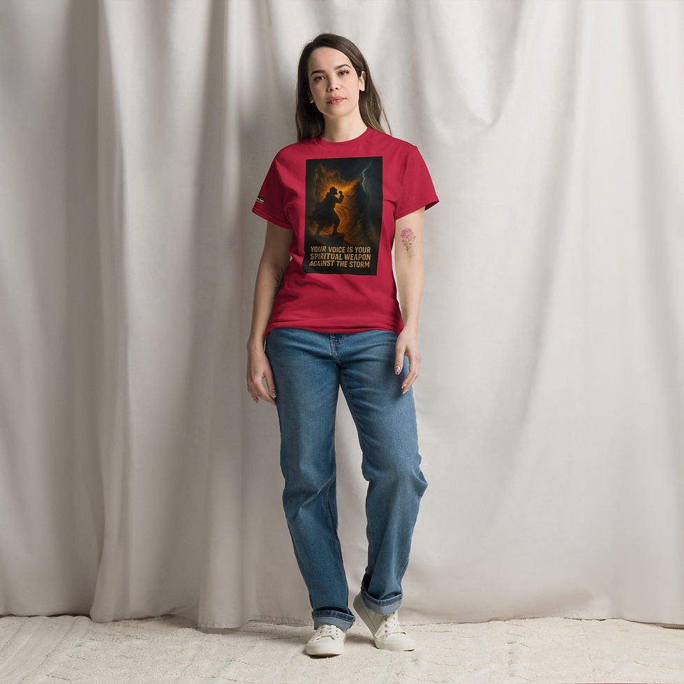 Miniatura: "Spiritual Weapon II" Unisex Classic T-shirt