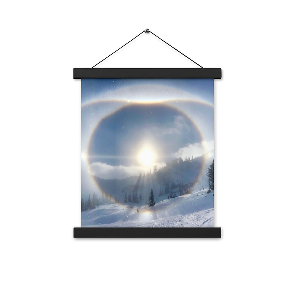 Thumbnail: The Christ Resurrection Sign Poster with hangers