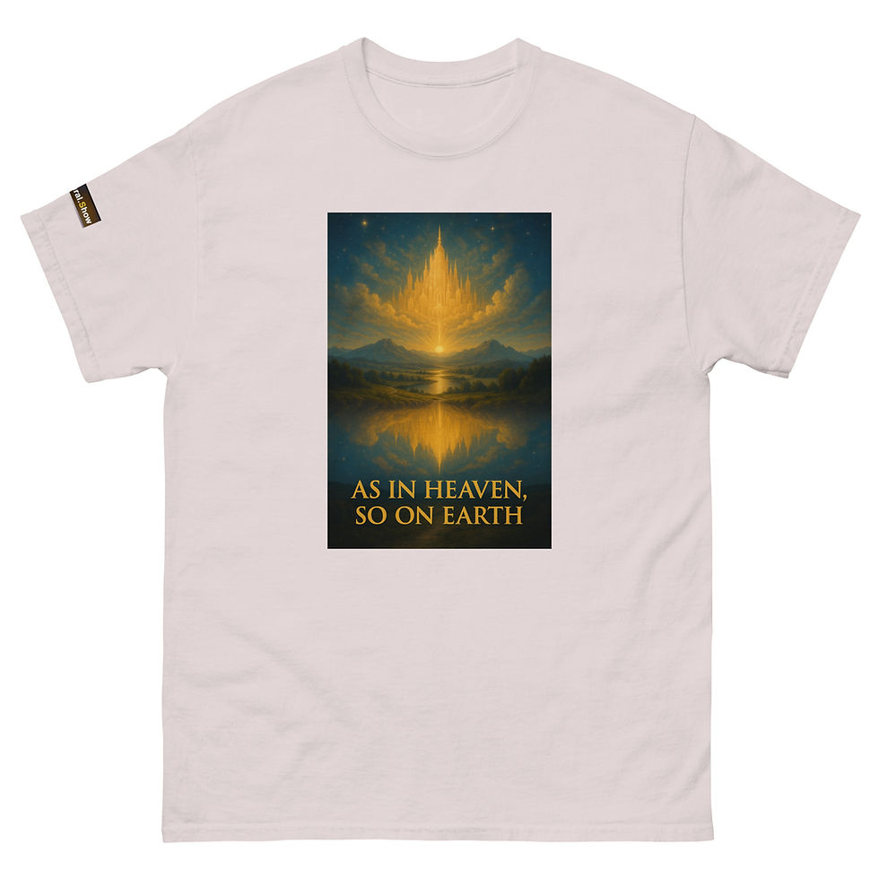 Miniatura: "As In Heaven, So On Earth"  Unisex Classic T-shirt