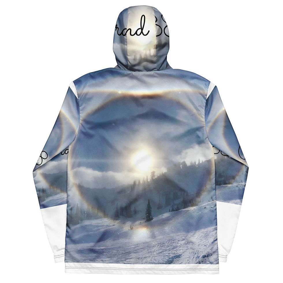 Thumbnail: "JC 888" Branded (Resurrection Sign) TheSupernatural.Show Men’s Windbreaker