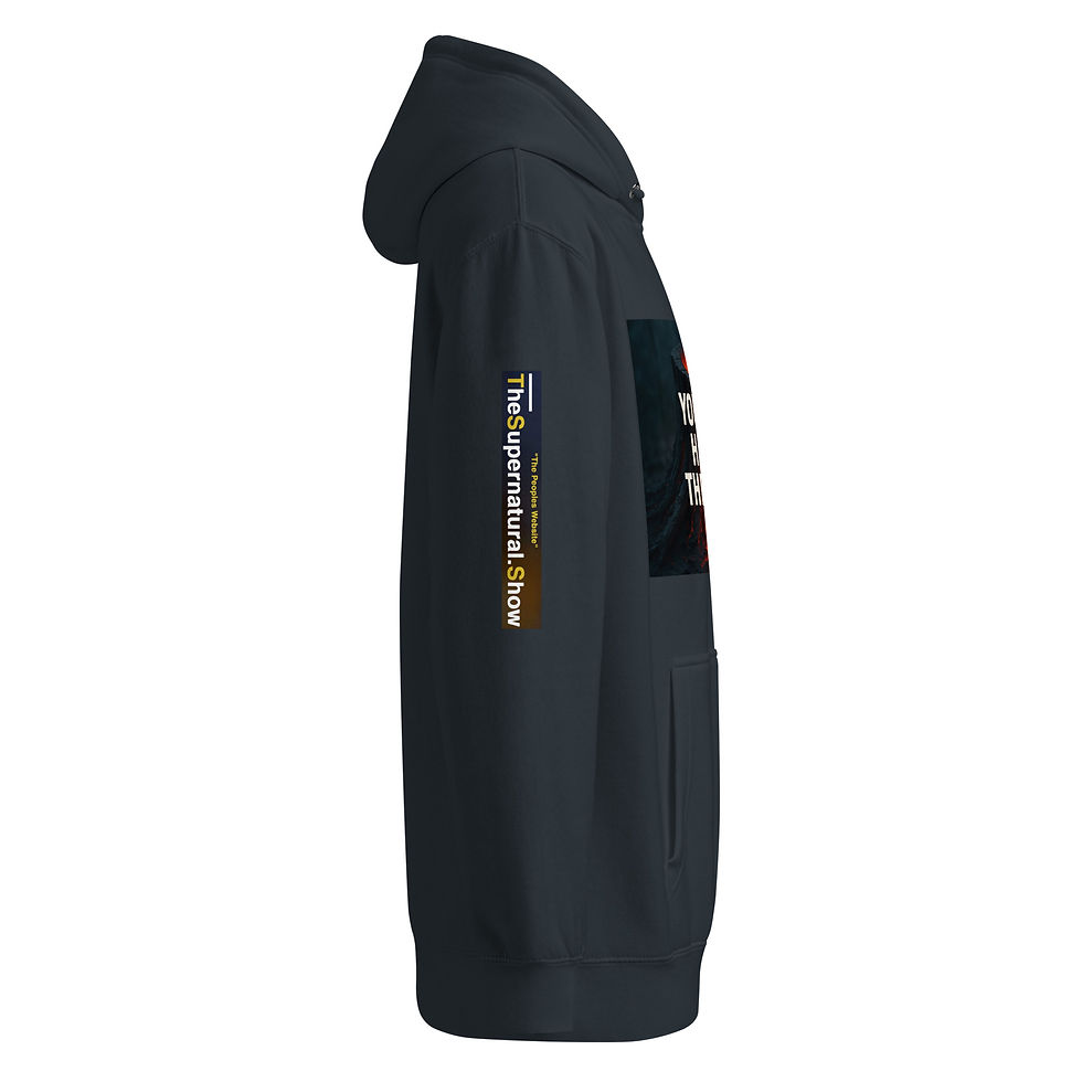 Thumbnail: "Tree Stump Volcano" Unisex premium mid-weight hoodie