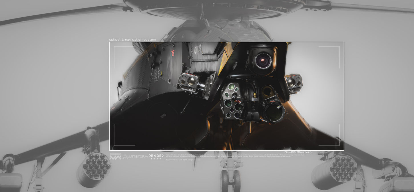 OH-2B Shuriken, Renderdock Studio, AIRCRAFT, SCI-FI, hard surface