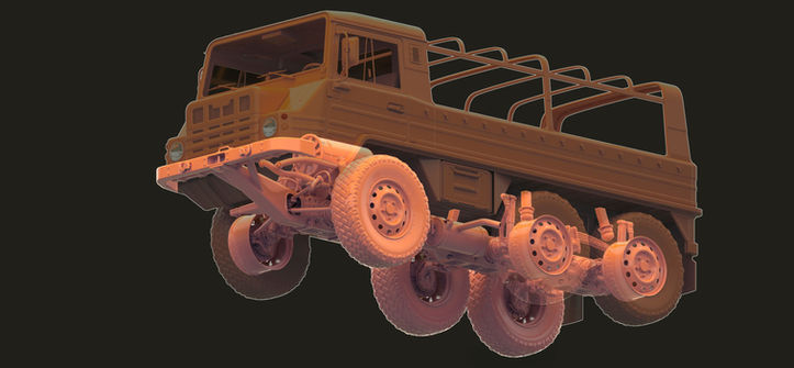 Traun BR-0D", Renderdock Studio, VEHICLES, hard surface