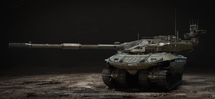 T-104A "Bastion", Renderdock Studio, VEHICLES, hard surface