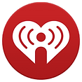 A red heart symbol with the word 'iHeart' beside it, representing love for music and audio content.