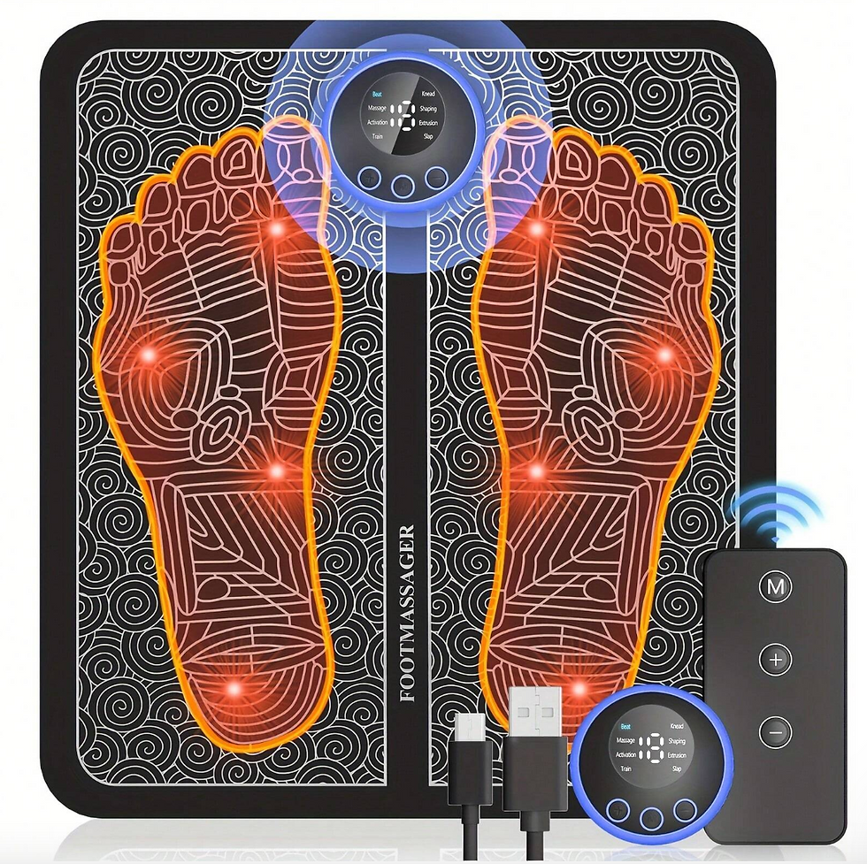 Miniatura: Portable Neuropathy Foot Massager Pad
