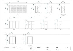 House 76 - Sheet - A-06 - Door Schedule Elevations