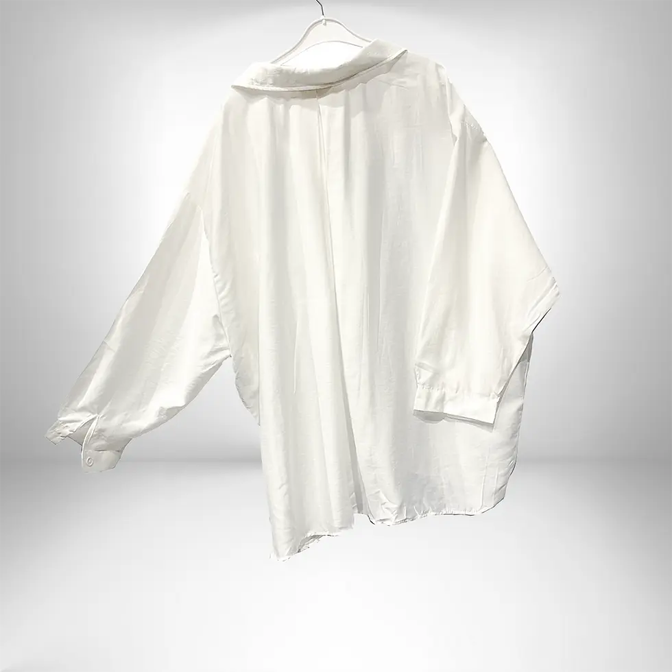 Oversize Düğmeli Gömlek