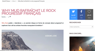 Musik Please - Why Mud rafraîchit le rock progressif français