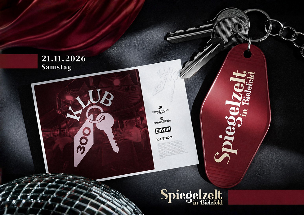 Klub 300 | Spiegelzelt in Bielefeld | Ravensberger Park