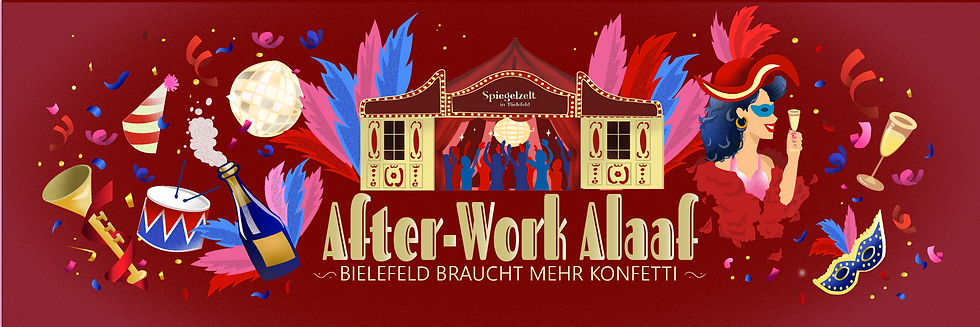 After-Work Alaaf | Spiegelzelt in Bielefeld | Ravensberger Park