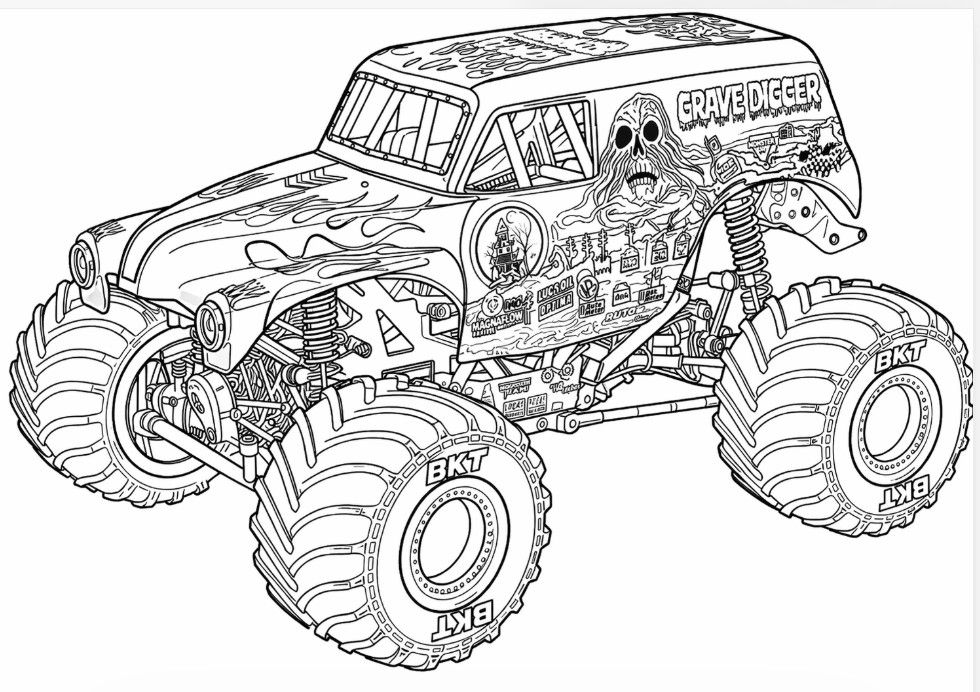 Grave Digger Truck