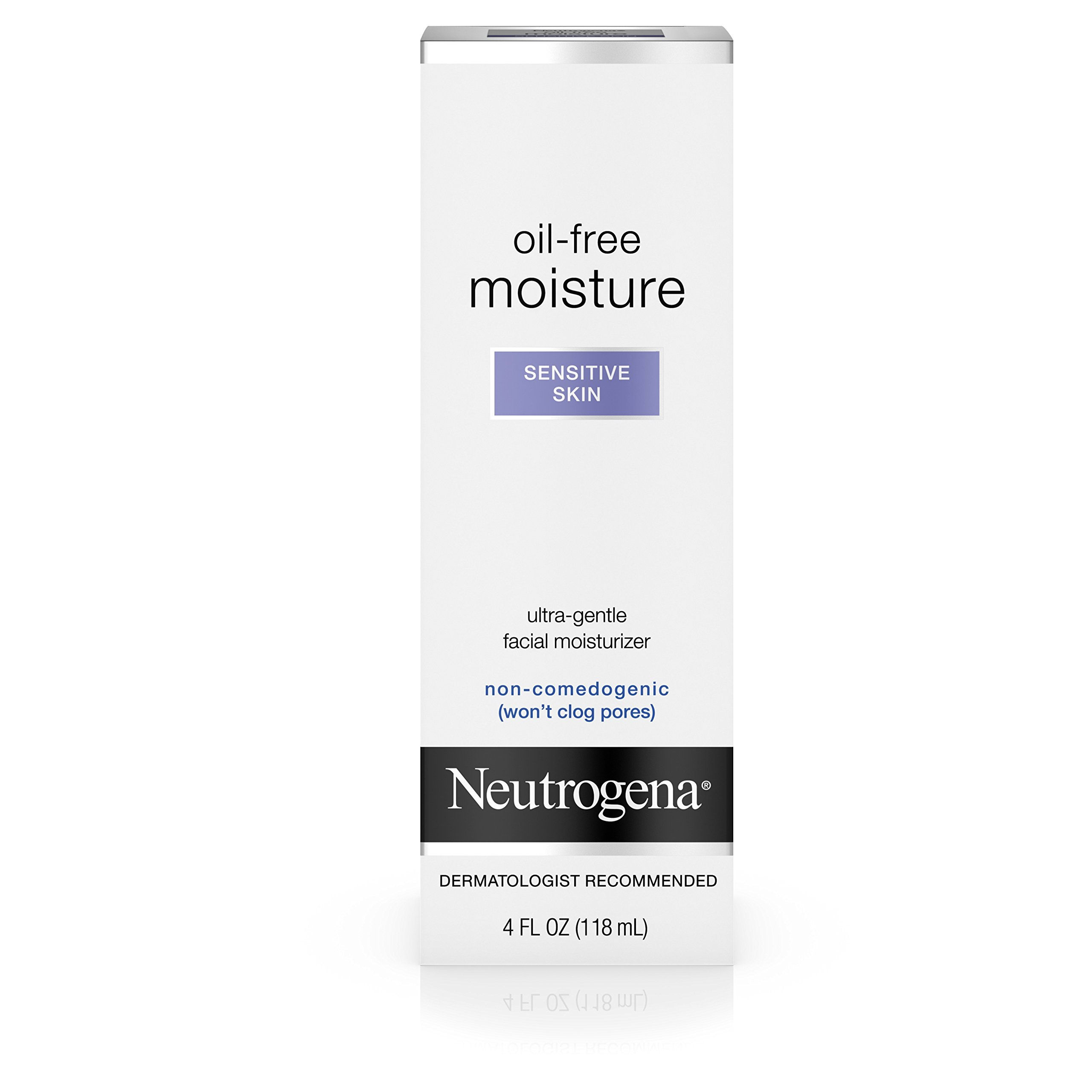 Neutrogena Oil-Free Daily Facial Moisturizer for Sensitive Skin Ultra-Gentle & L