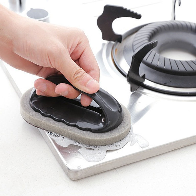 Miniatura: Magic Emery Sponge Cleaning Brush, Removes Rust & Stains, Kitchen & Bath Cleaner
