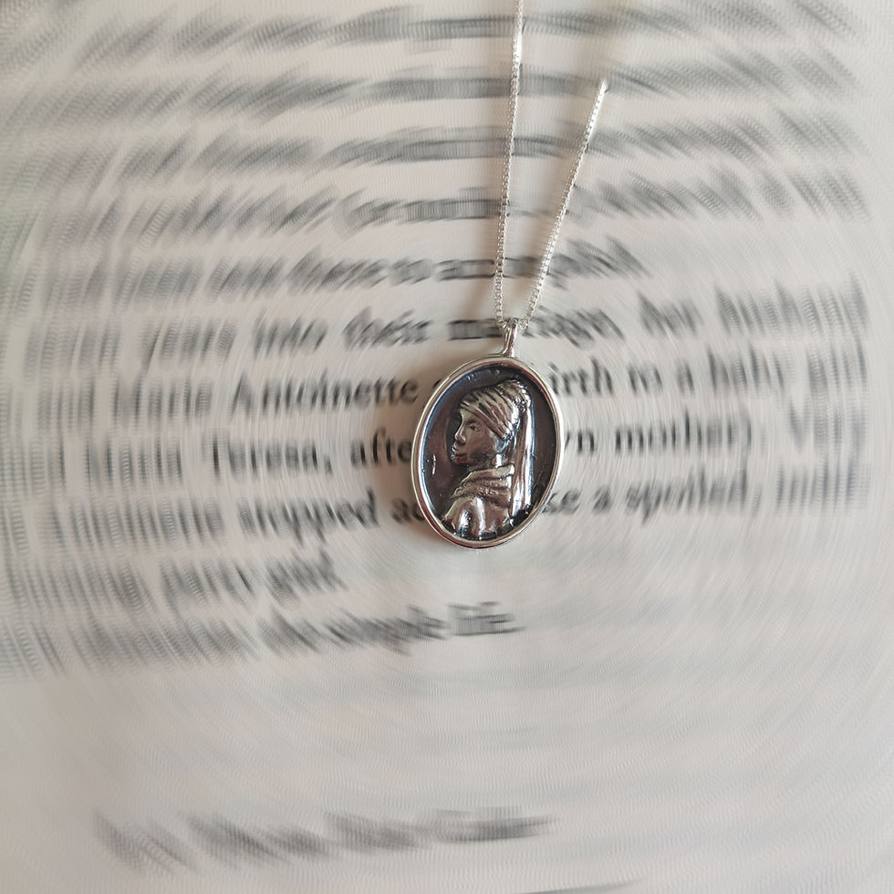 Thumbnail: "Girl With a Pearl Earring" Necklace