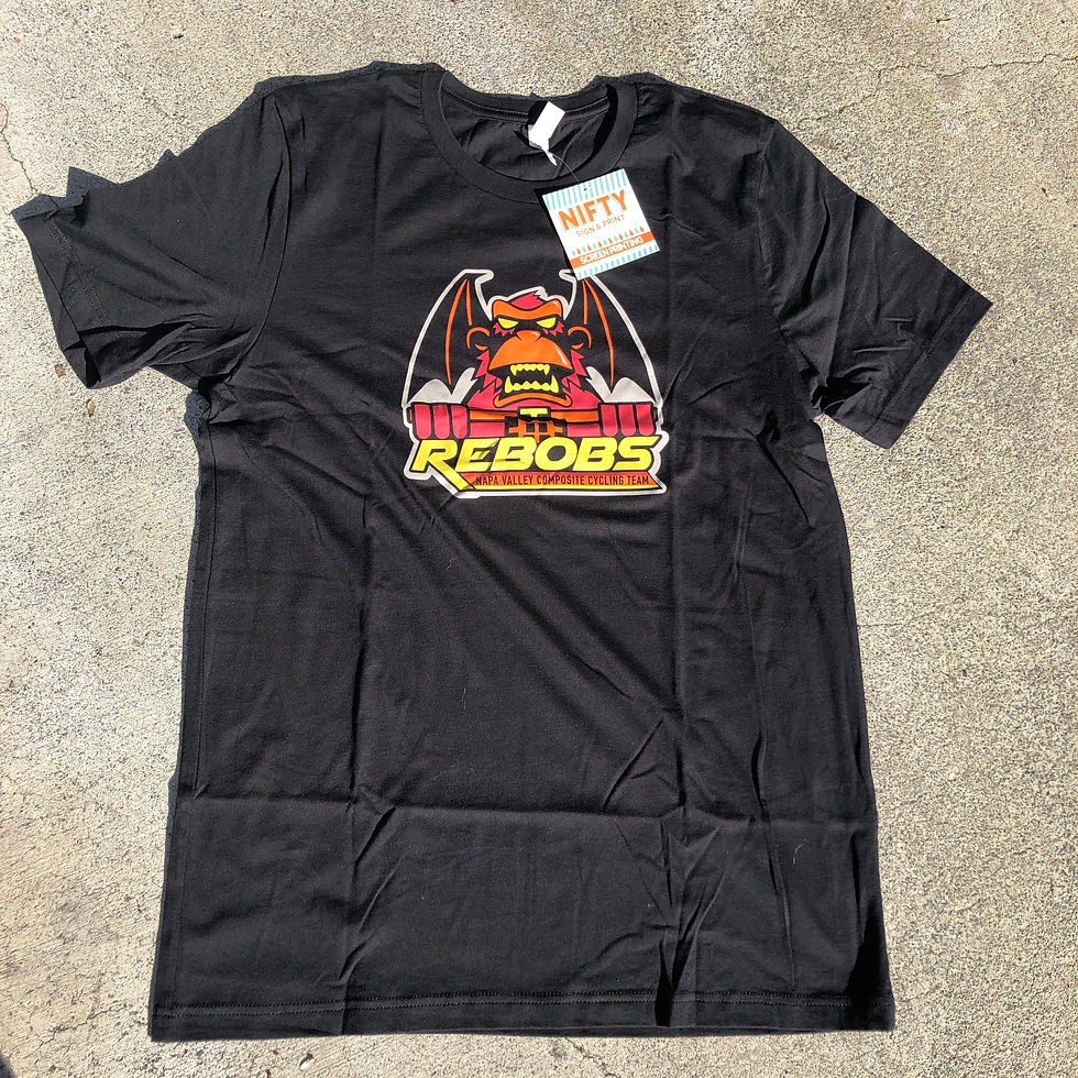 Rebobs Tee-Black