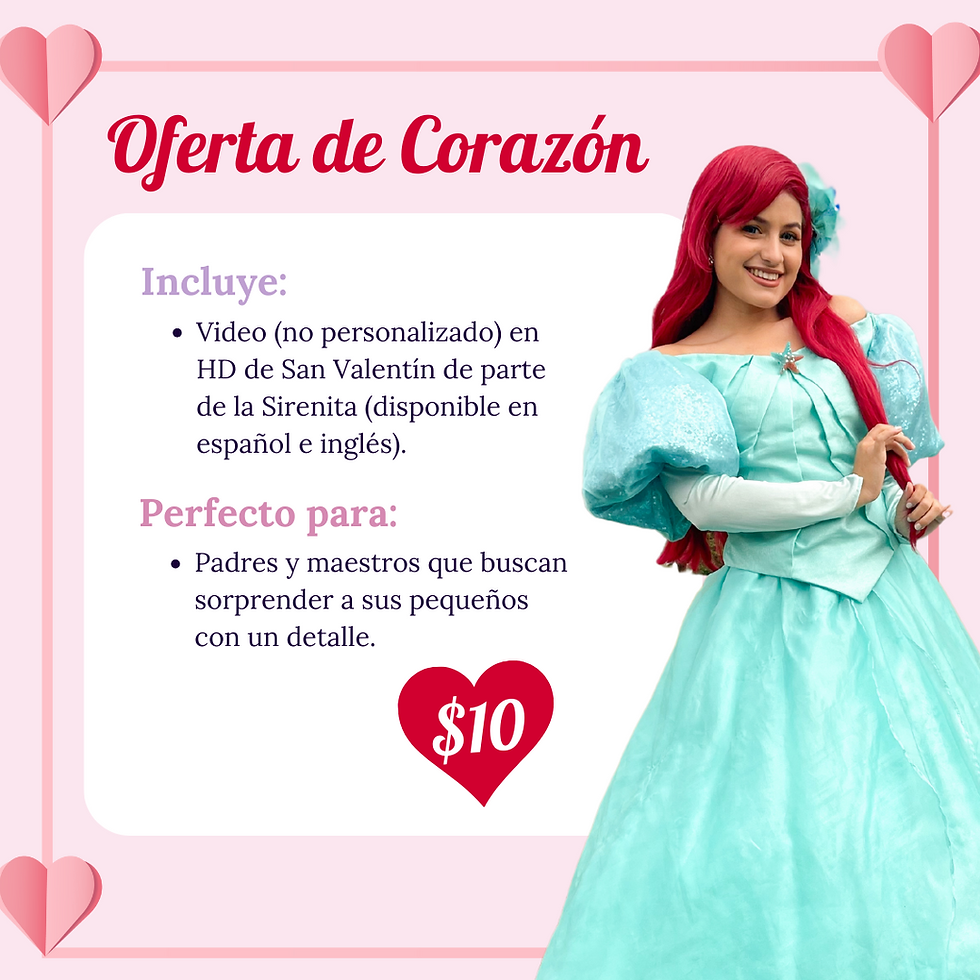 Miniatura: Tarde Creativa: Valentine's Offer