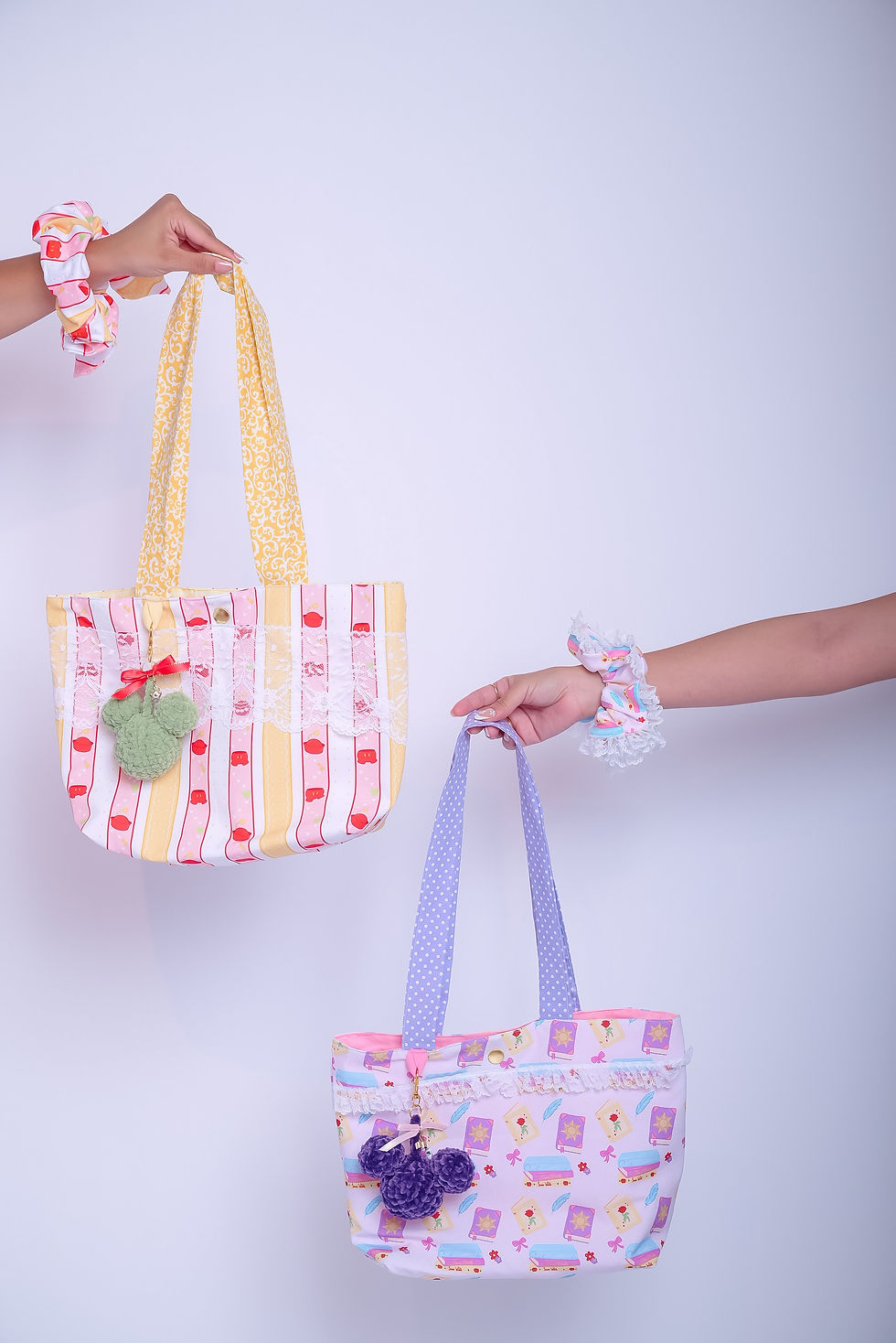 Thumbnail: "Classic Red" Tote and Keychain