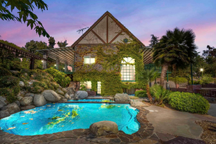 Front view of Ivy Manor in Temecula, featured on Staycation Weddings.