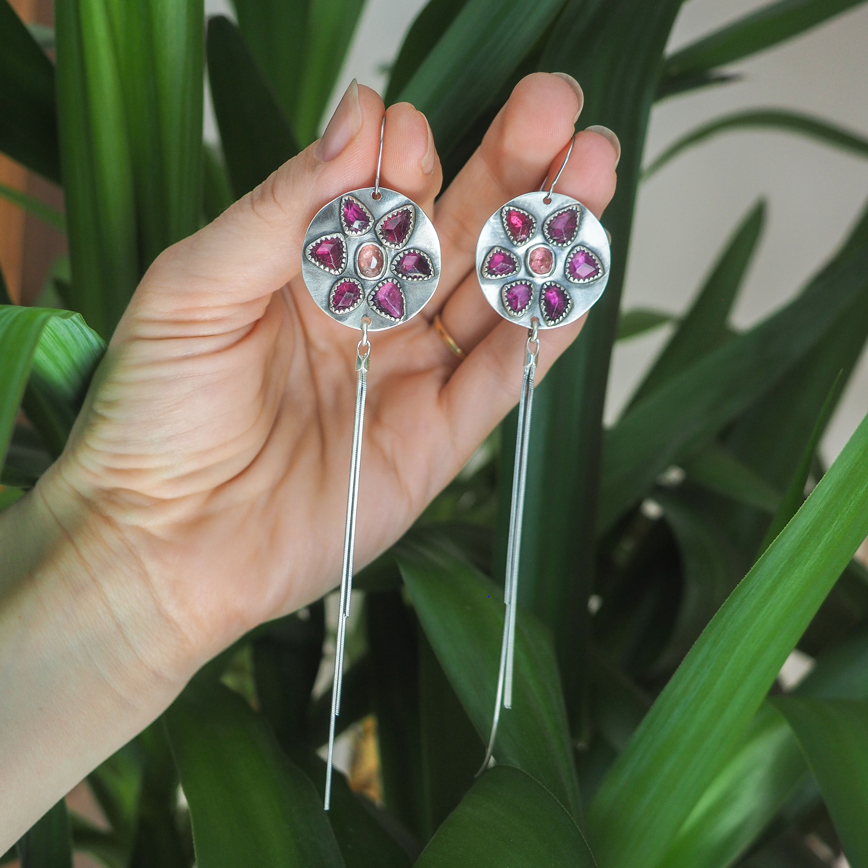 Dancer Earrings | Spring Flowers