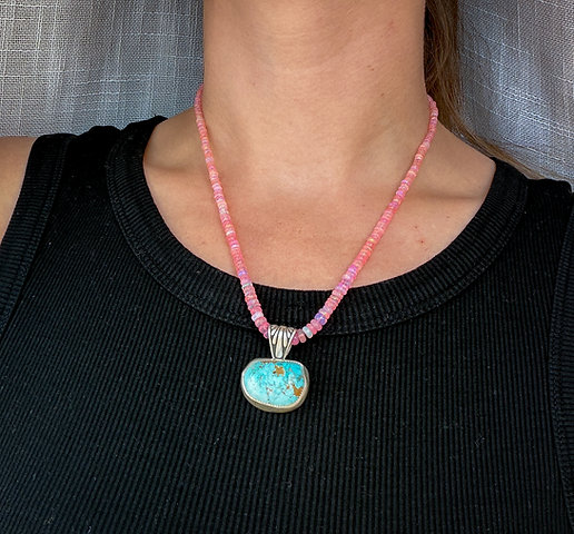 Living on a Cloud Necklace