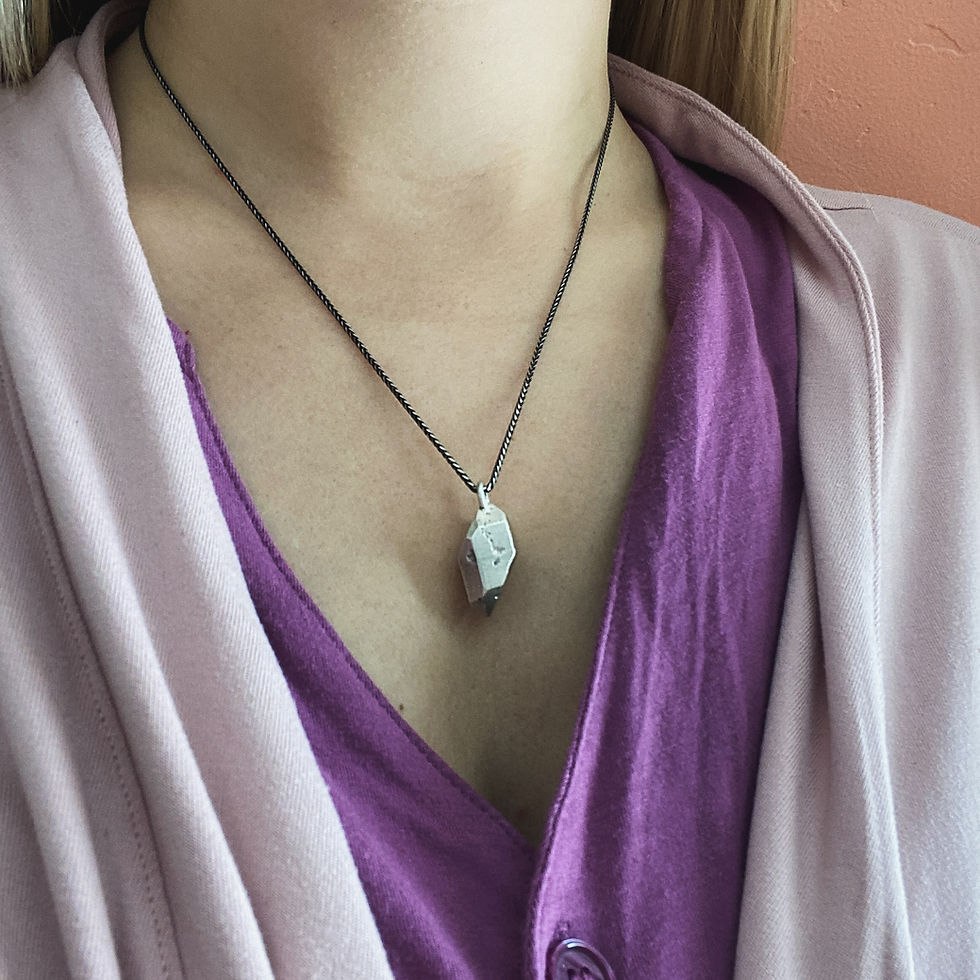 Thumbnail: Cast Crystal Necklace