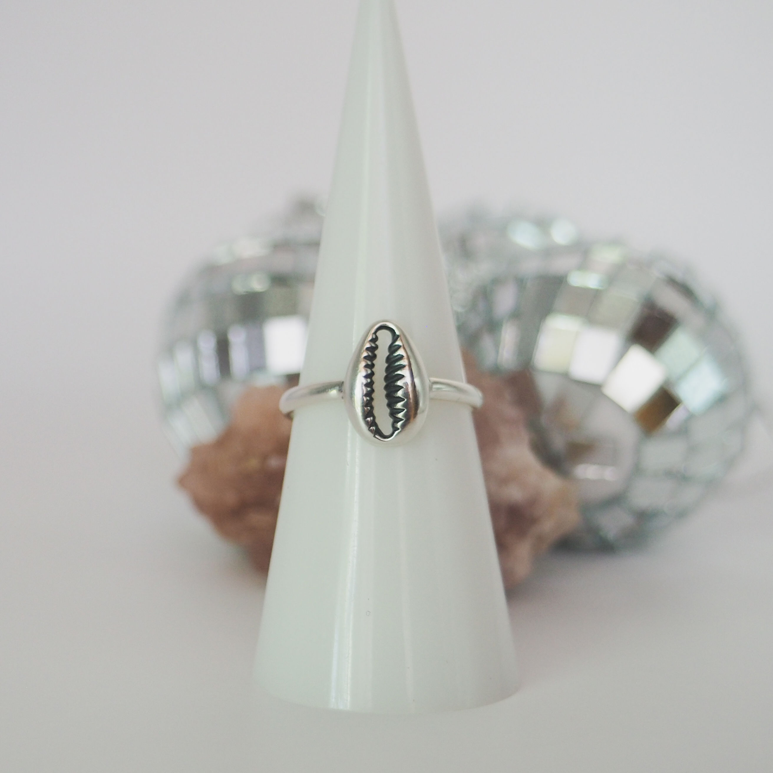 Cowrie Shell Ring