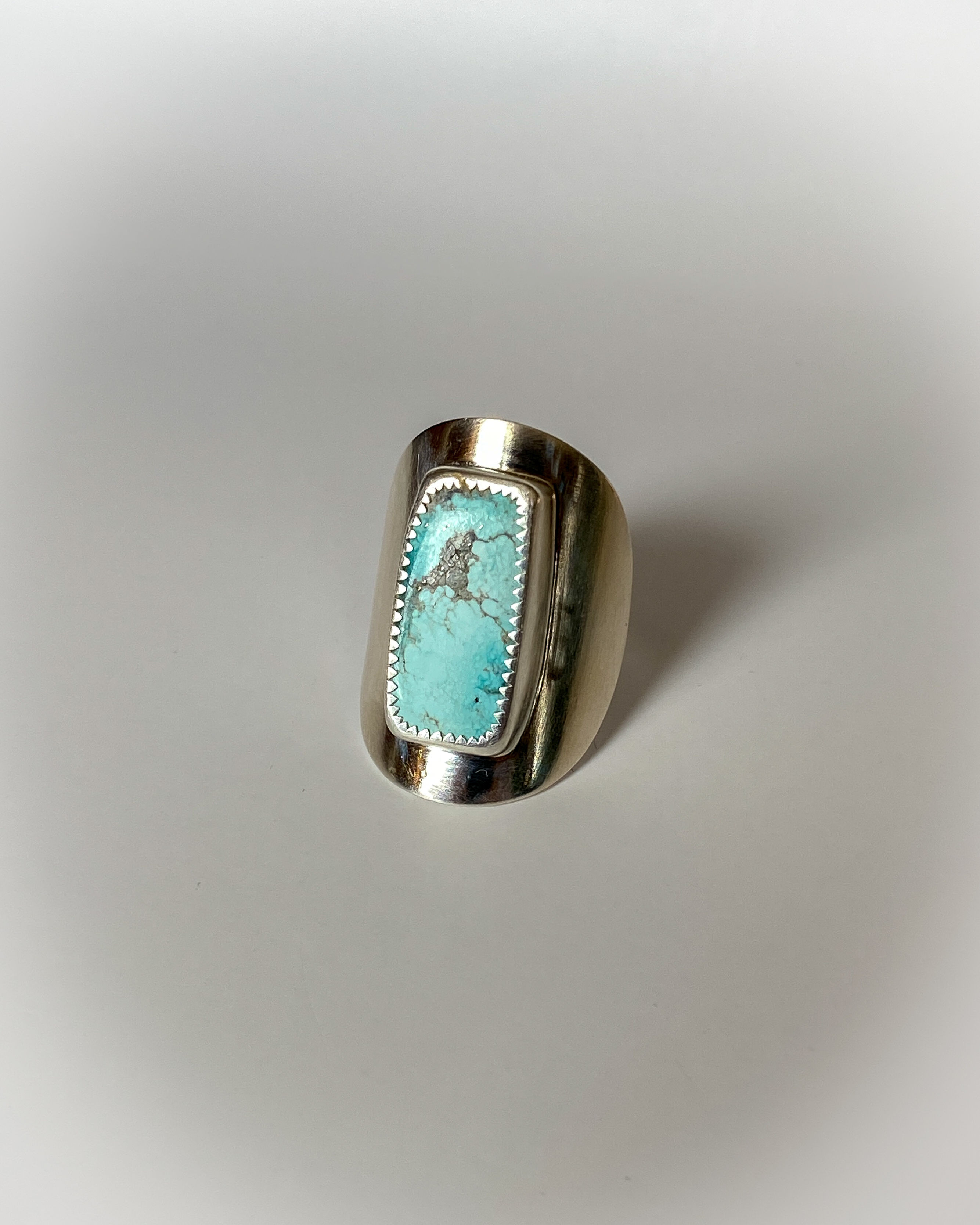 Turquoise Saddle Ring | size 6