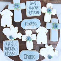 Girl Baptism Cookies, Boy Baptism Cookies, God Bless Cookies, Cross Cookies, Boy Baptism Outfit Cookies, Girl Baptism Dress Cookies