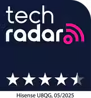 TechRadar_ 4_5 star logo_ Hisense U8QG_ global usage until 22_07_2026.avif