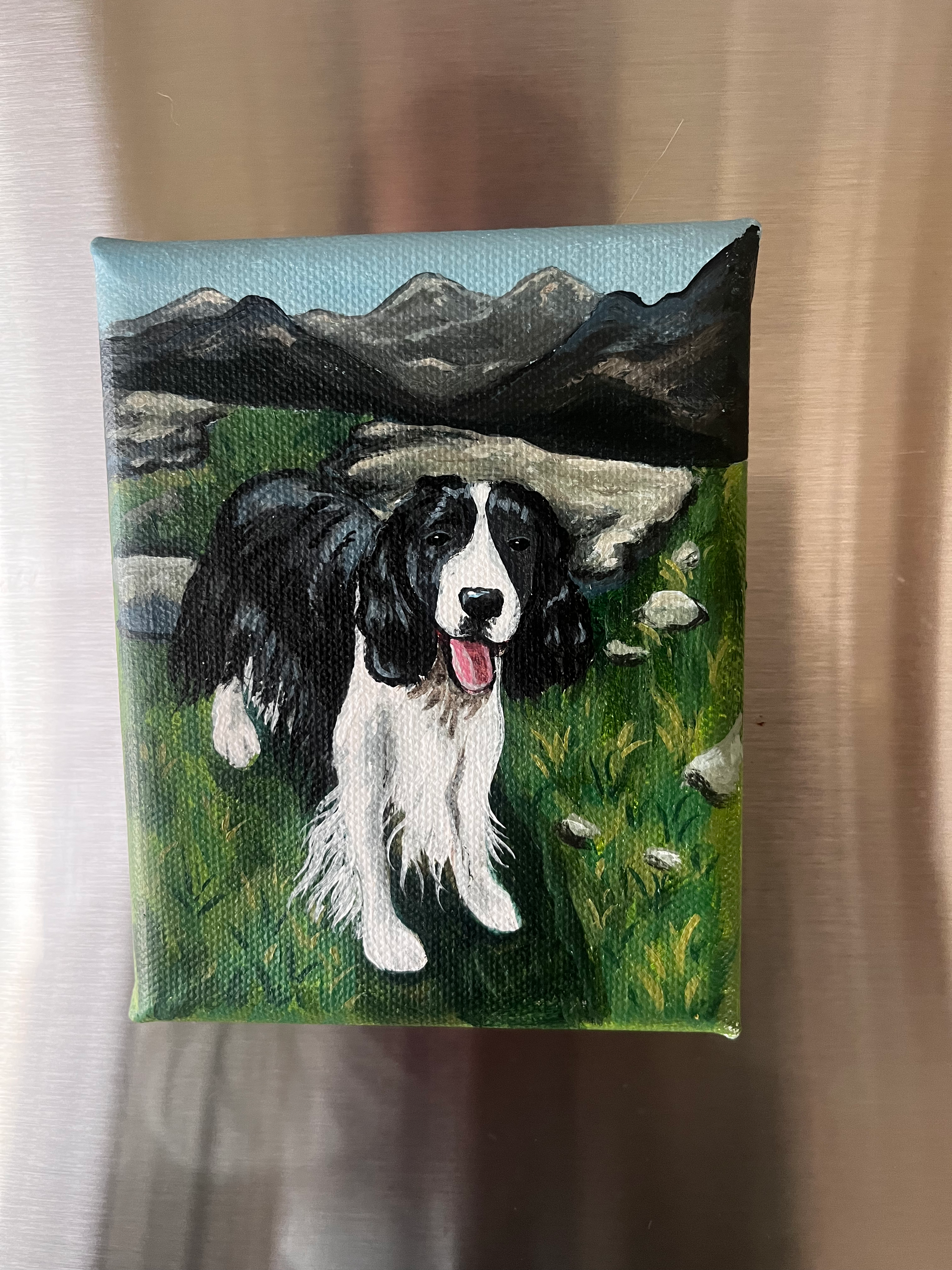 *custom* mini pet fridge magnet
