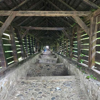 Sighisoara, Covered Stairs to the Church on the Hill and Cemetery