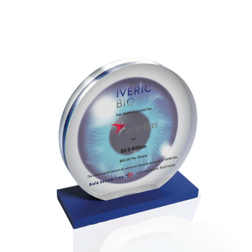 Premium Biotech Acquisition IPO Commemorative Award by GDN.