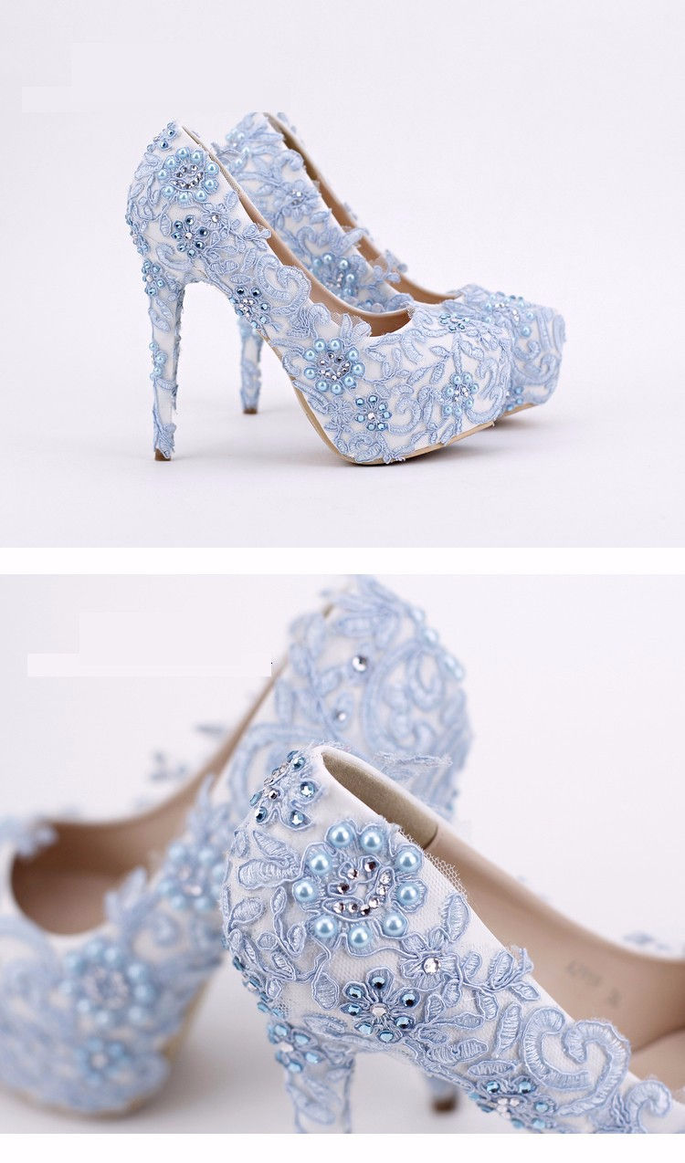 Miniatura: Svadobné lodičky s čipkou