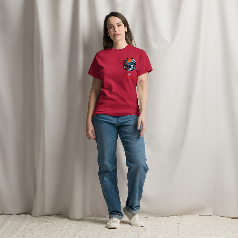 Miniature : T-shirt classique « Faites ce que vous aimez »