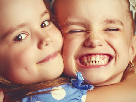 Two children demonstrating the value of human connection