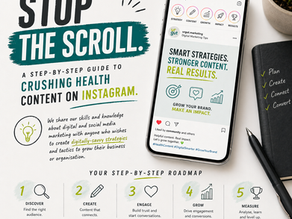 A step-based guide to crushing health content on Instagram