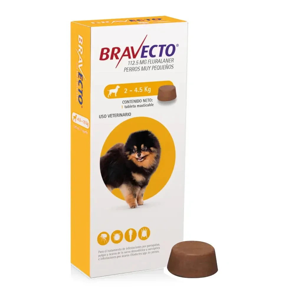 Bravecto 2-4.5 kg