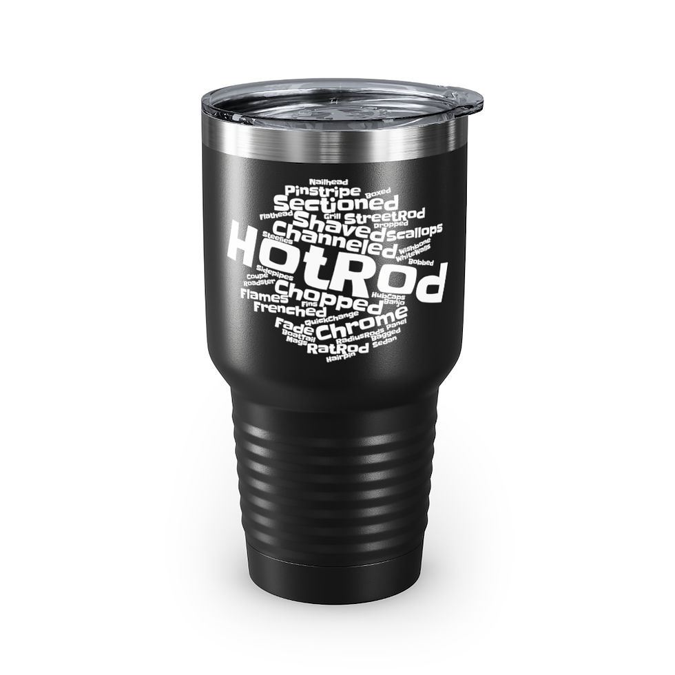 Hot Rod Tumbler, 30oz