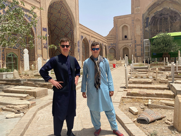 At a Masoleum in Herat