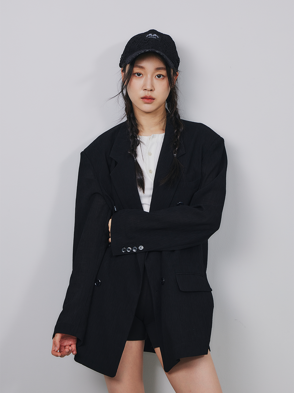 Thumbnail: Lace Cap (Black)
