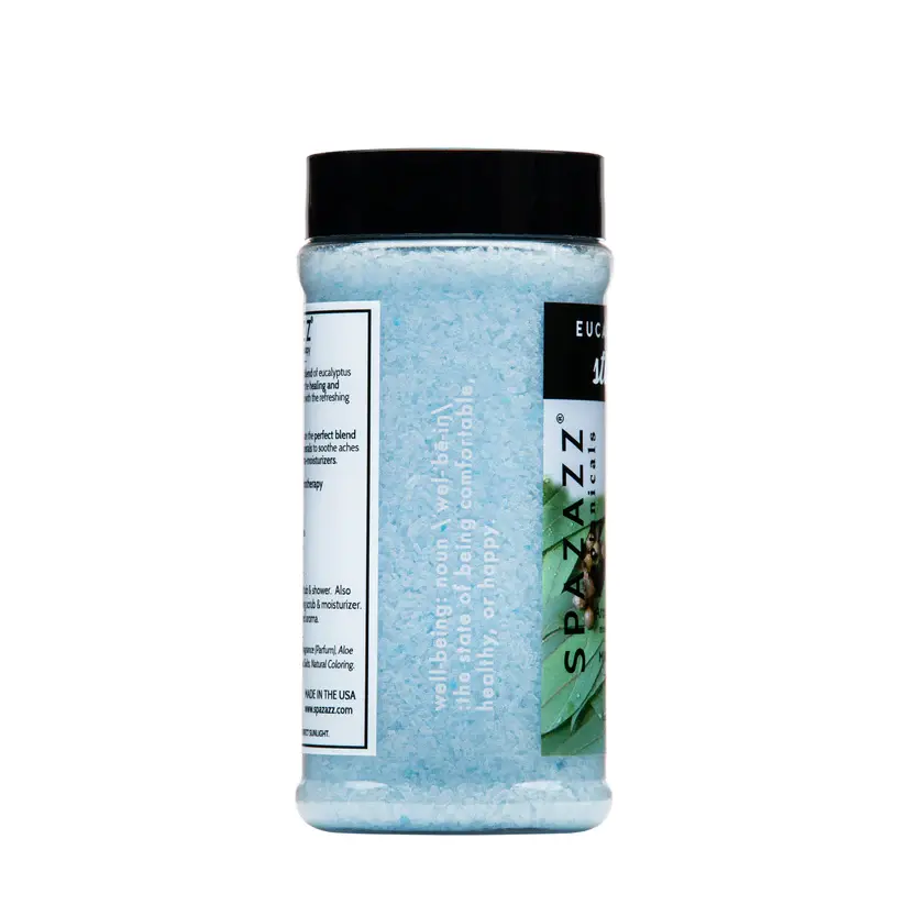 Thumbnail: Spazazz Botanicals Crystals Eucalyptus Mint - Stimulate - Side