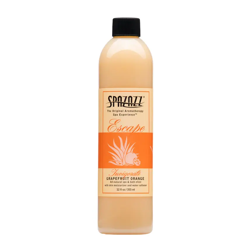 Spazazz Escape Elixir Grapefruit Orange - Invigorate - Front