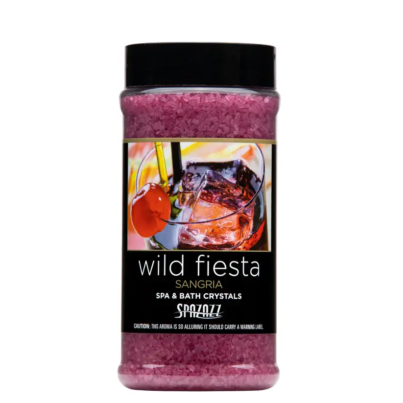 Spazazz Set the Mood Crystals - Sangria - Wild Fiesta - Front