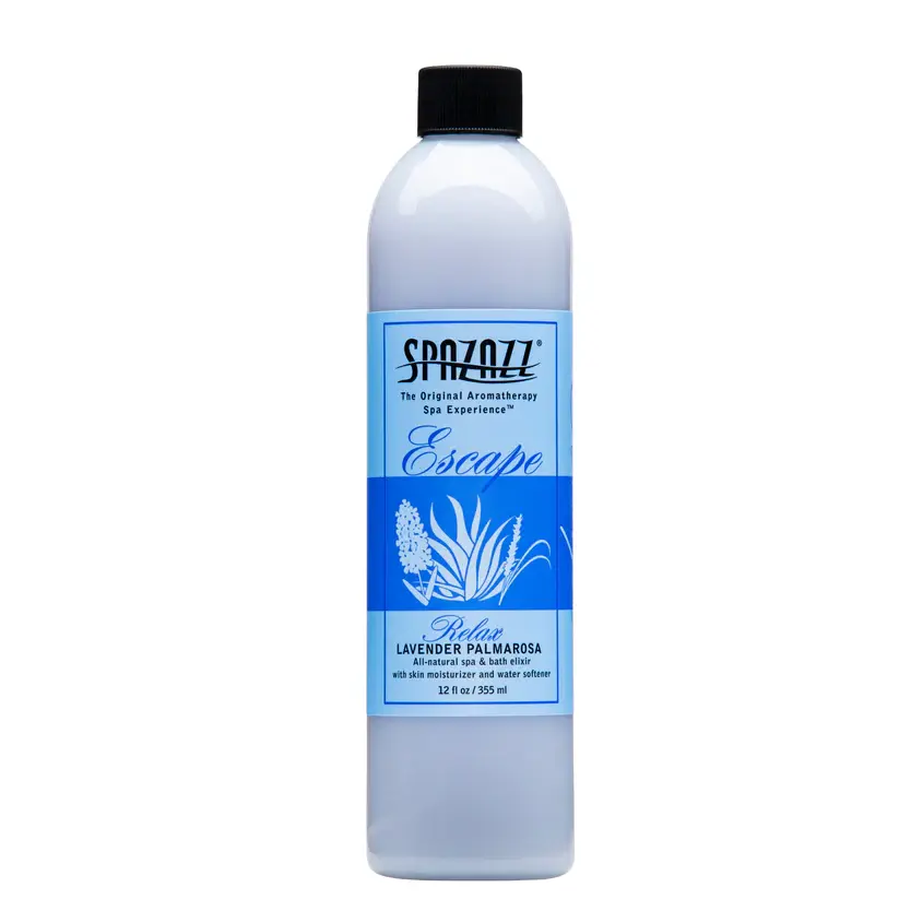Spazazz Escape Elixir Lavender Palmarosa - Relax - Front