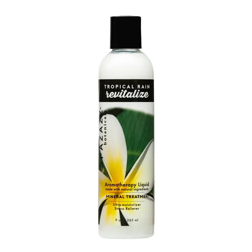 Spazazz Botanicals Elixir Tropical Rain - Revitalize - Front