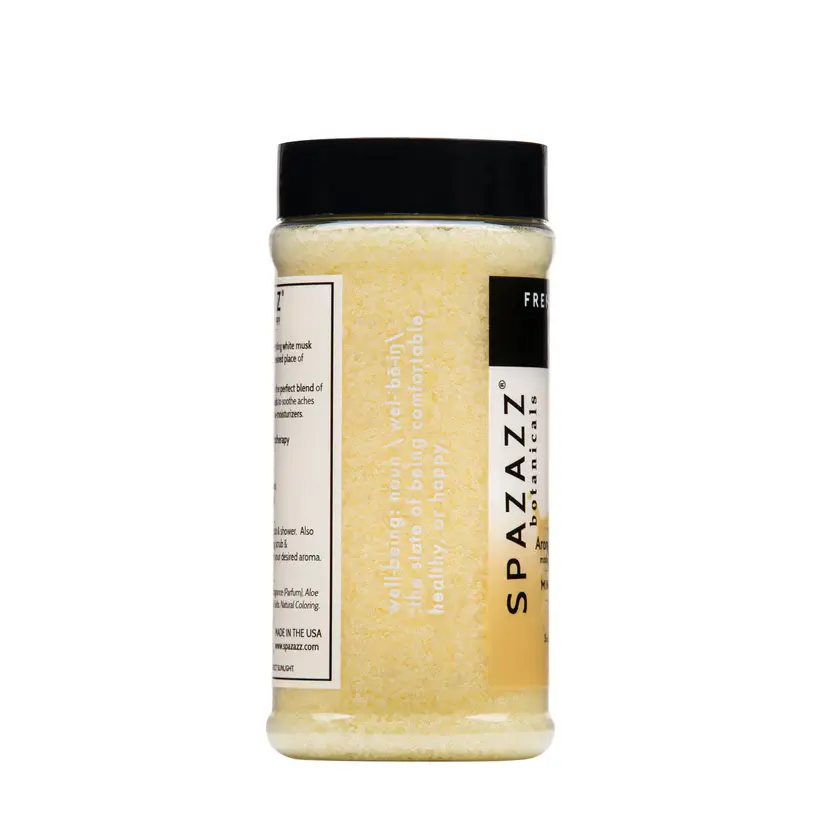 Thumbnail: Spazazz Botanicals Crystals French Vanilla - Calm - Side